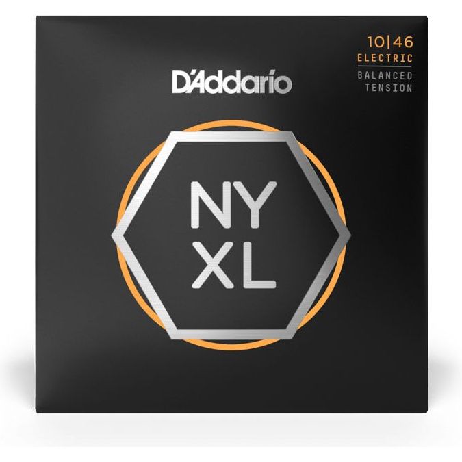 D'Addario NYXL1046BT Nickel Wound Electric String Balanced Tension Regular Light - 10-46