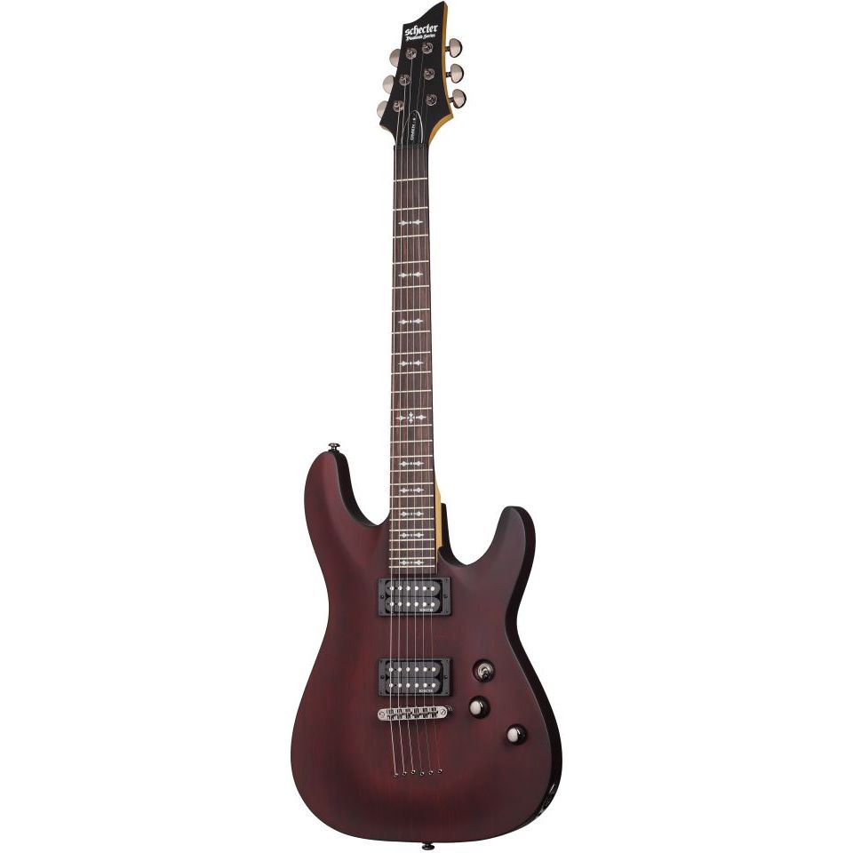 Schecter 2062 Electric Guitar Omen-6 - Walnut Satin (WSN)