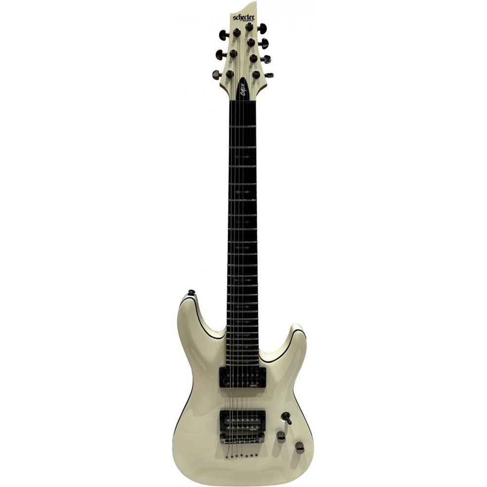 Schecter 2067 Electric Guitar Omen-7 - Vintage White