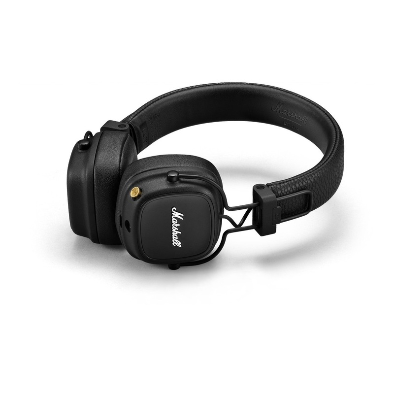 Marshall Major IV Black On-Ear Headphone Marshall Major IV Black On-Ear Headphone