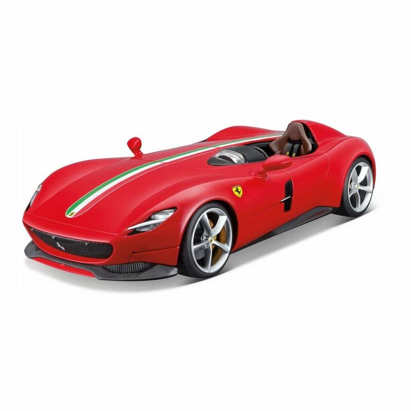 Bburago Signature Ferrari Monza Sp1 1.18 Red Die-Cast Model Bburago Signature Ferrari Monza Sp1 1.18 Red Die-Cast Model