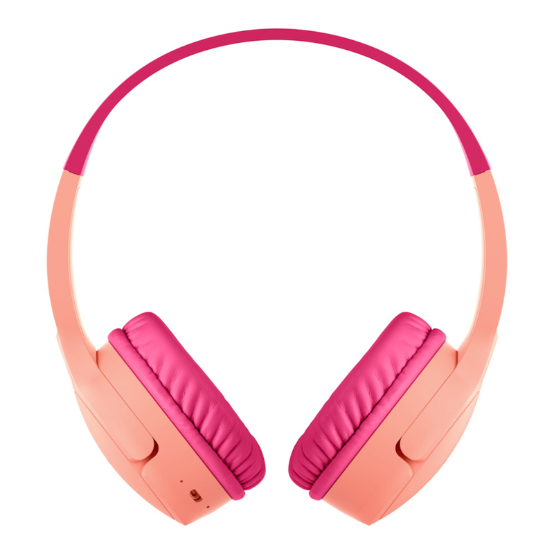 Belkin SOUNDFORM Mini Kids On-Ear Wireless Headphones Pink