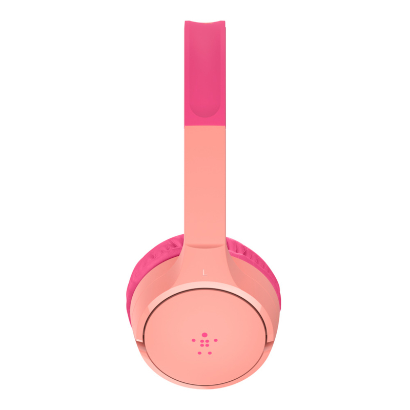 Belkin SOUNDFORM Mini Kids On-Ear Wireless Headphones Pink