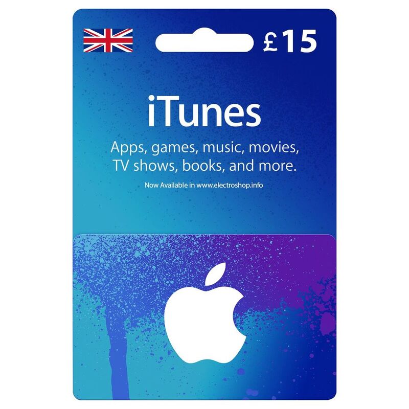 Apple iTunes Gift Card (UK) - GBP 15 (Digital Code) Apple iTunes Gift Card (UK) - GBP 15 (Digital Code)