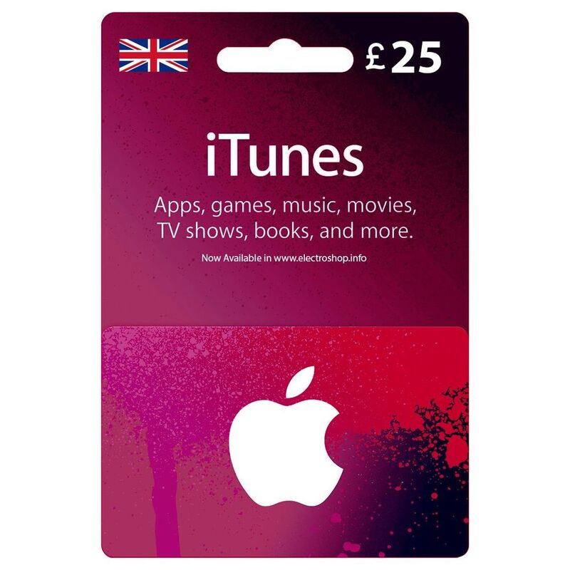 Apple iTunes Gift Card (UK) - GBP 25 (Digital Code) Apple iTunes Gift Card (UK) - GBP 25 (Digital Code)