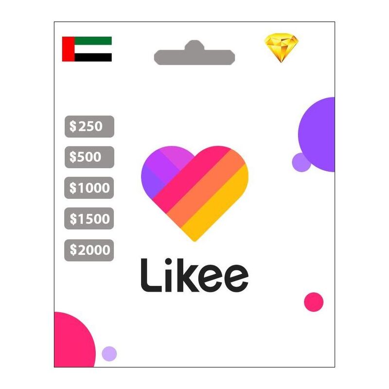 Bigo Likee (UAE) - USD 250 (Digital Code) Bigo Likee (UAE) - USD 250 (Digital Code)