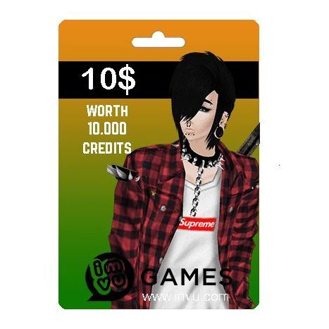 IMVU - USD 10 (Digital Code)