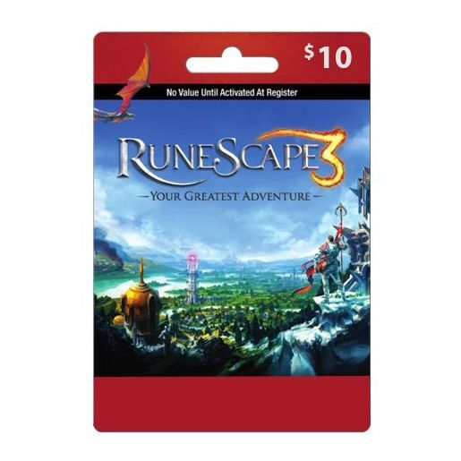 Runescape Gift Card - USD 10 (Digital Code) Runescape Gift Card - USD 10 (Digital Code)