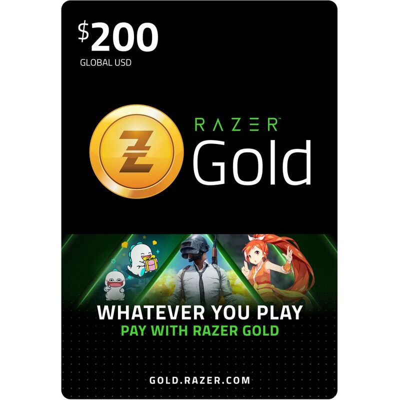 Razer Pins - USD 200 (Digital Code) Razer Pins - USD 200 (Digital Code)