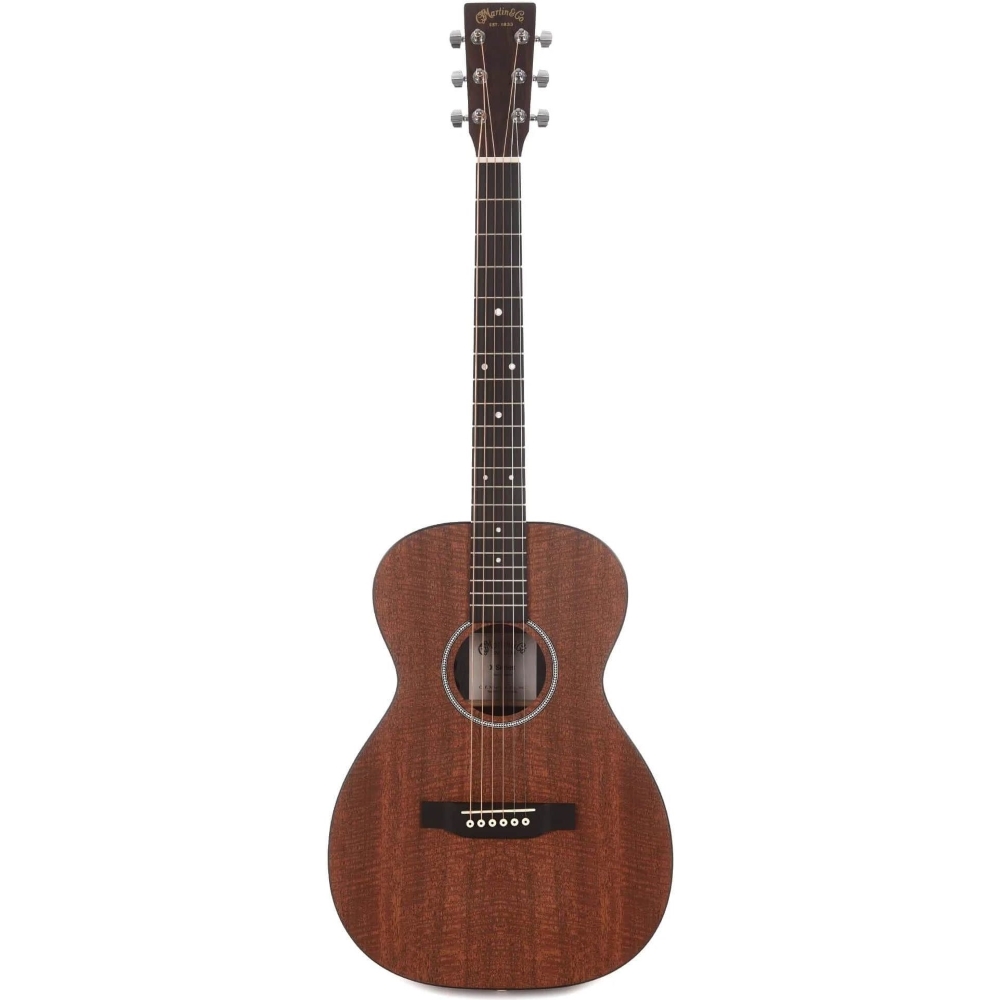 Martin Guitar 0X1E-01 Body Type Acoustic-Electric - Mahogany - Includes Martin Gig Bag