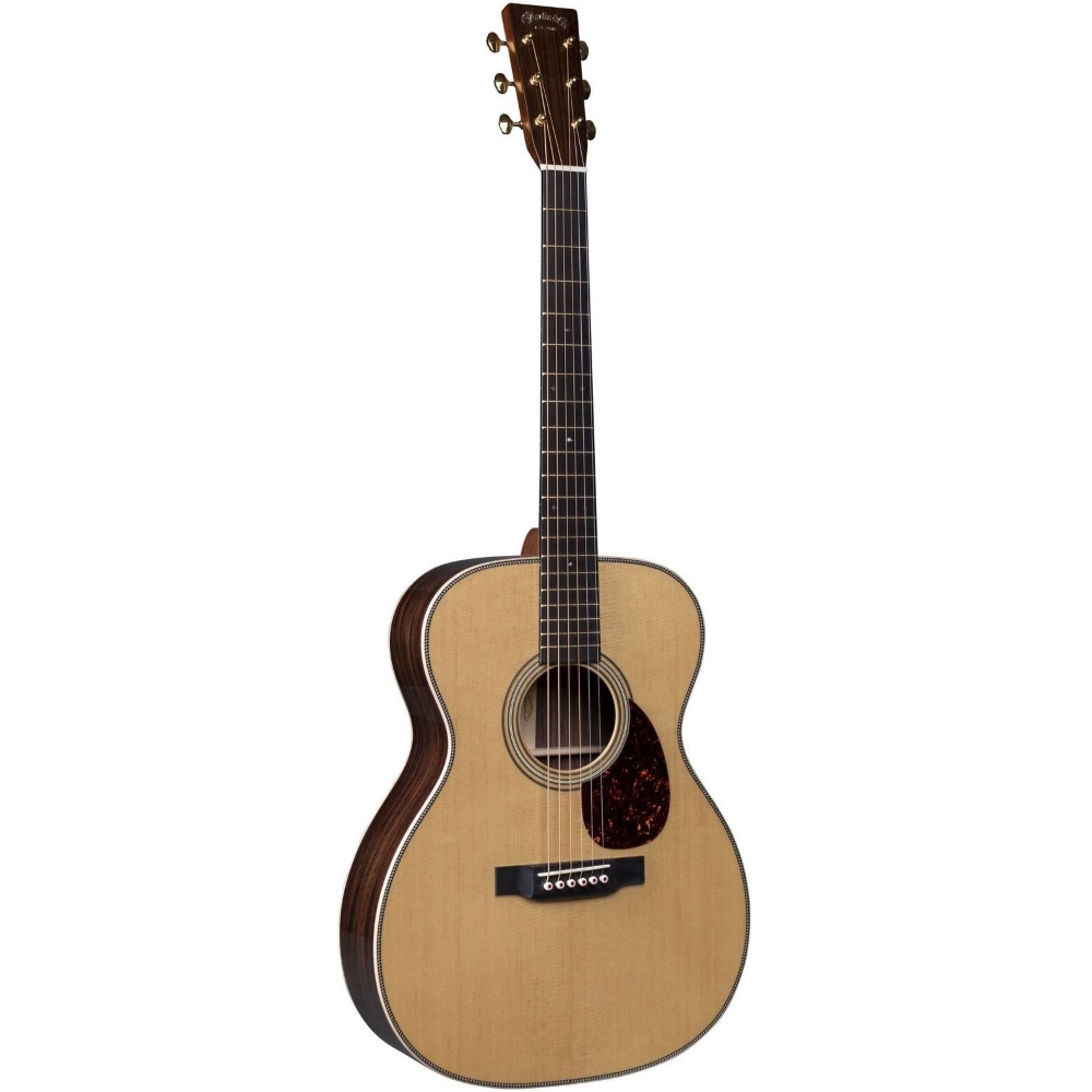 Martin Guitar OM28EMODERNDELU OM-28E Modern Deluxe - Orchestra - Acoustic-Electric Guitar With Fishman Aura VT Blend Electronics - Natural - Includes Martin Hardshell Case