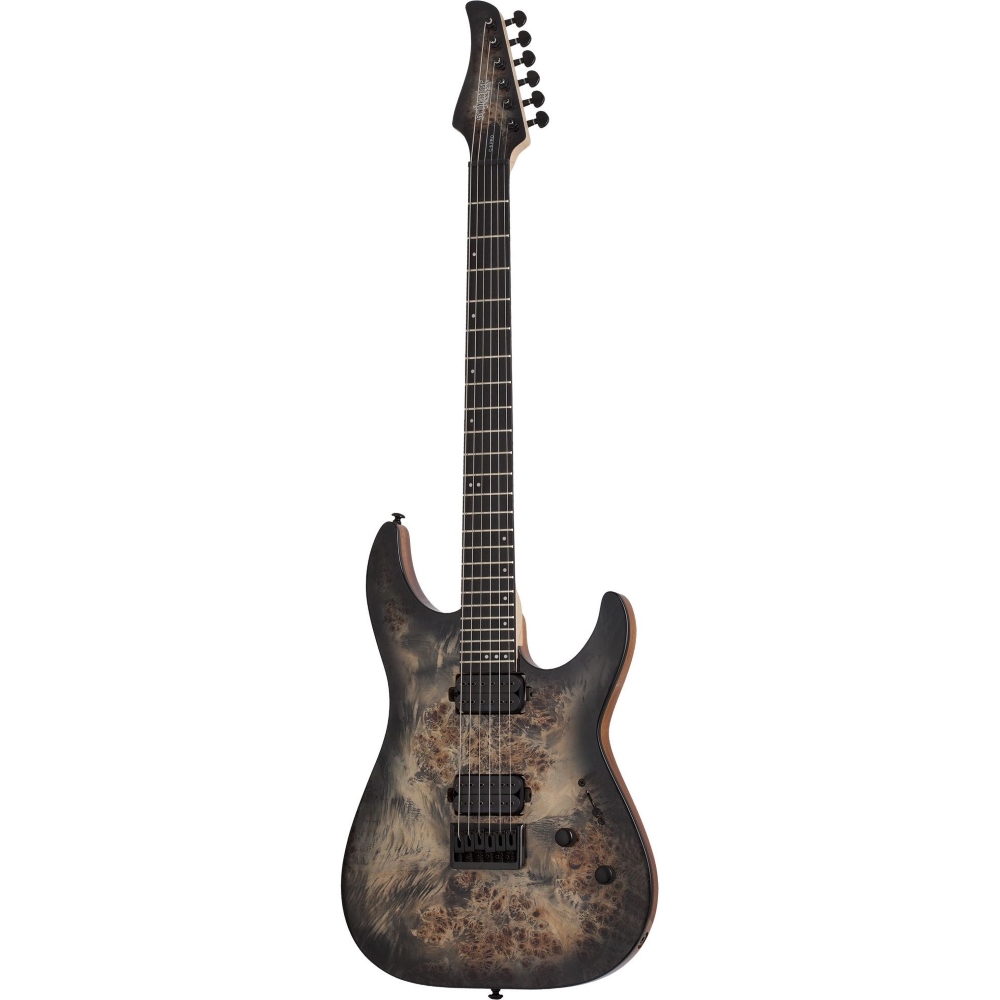 Schecter 3631 Electric Guitar C-6 Pro - Charcoal Burst (CB)