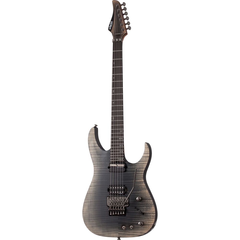 Schecter 1411 Electric Guitar Banshee Mach-6 FR S - Fallout Burst (FOB)