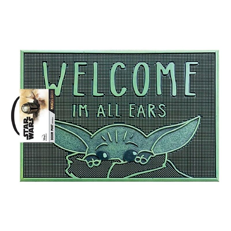Pyramid International Star Wars The Mandalorian Well I'm All Ears Rubber Doormat (40 x 60 cm)