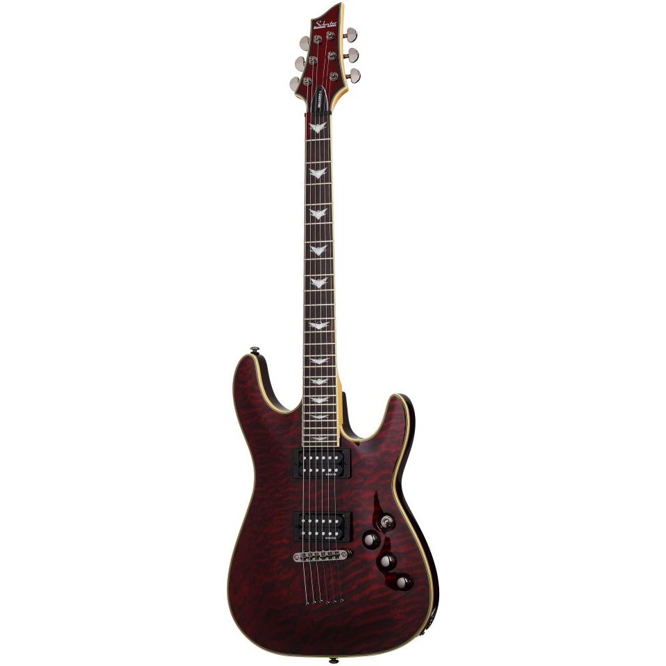 Schecter 2004 Electric Guitar Omen Extreme-6 - Black Cherry (BCH)