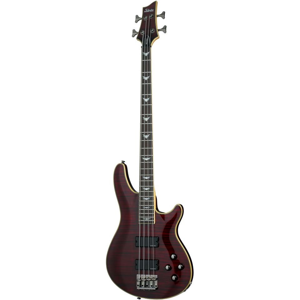 Schecter 2040 Electric Bass Omen Extreme 4 - Black Cherry (BCH)