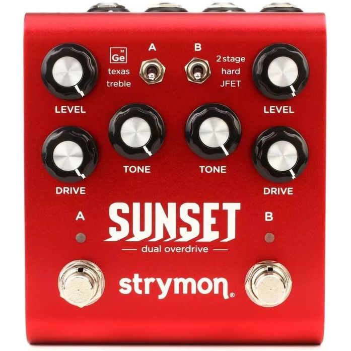 Strymon Sunset Dual Overdrive Pedal - Power Supply Included