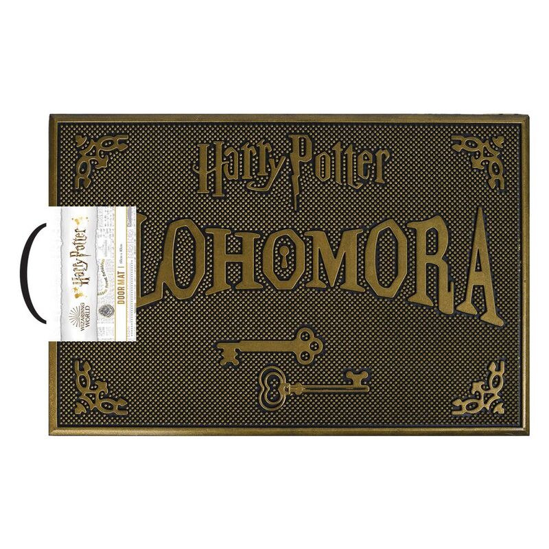Pyramid International Harry Potter Alohomora Rubber Doormat (40 x 60 cm) Pyramid International Harry Potter Alohomora Rubber Doormat (40 x 60 cm)