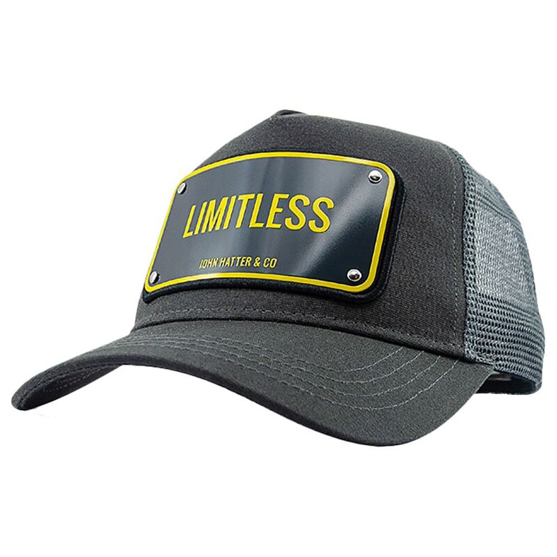 John Hatter Limitless Men's Trucker Cap Grey