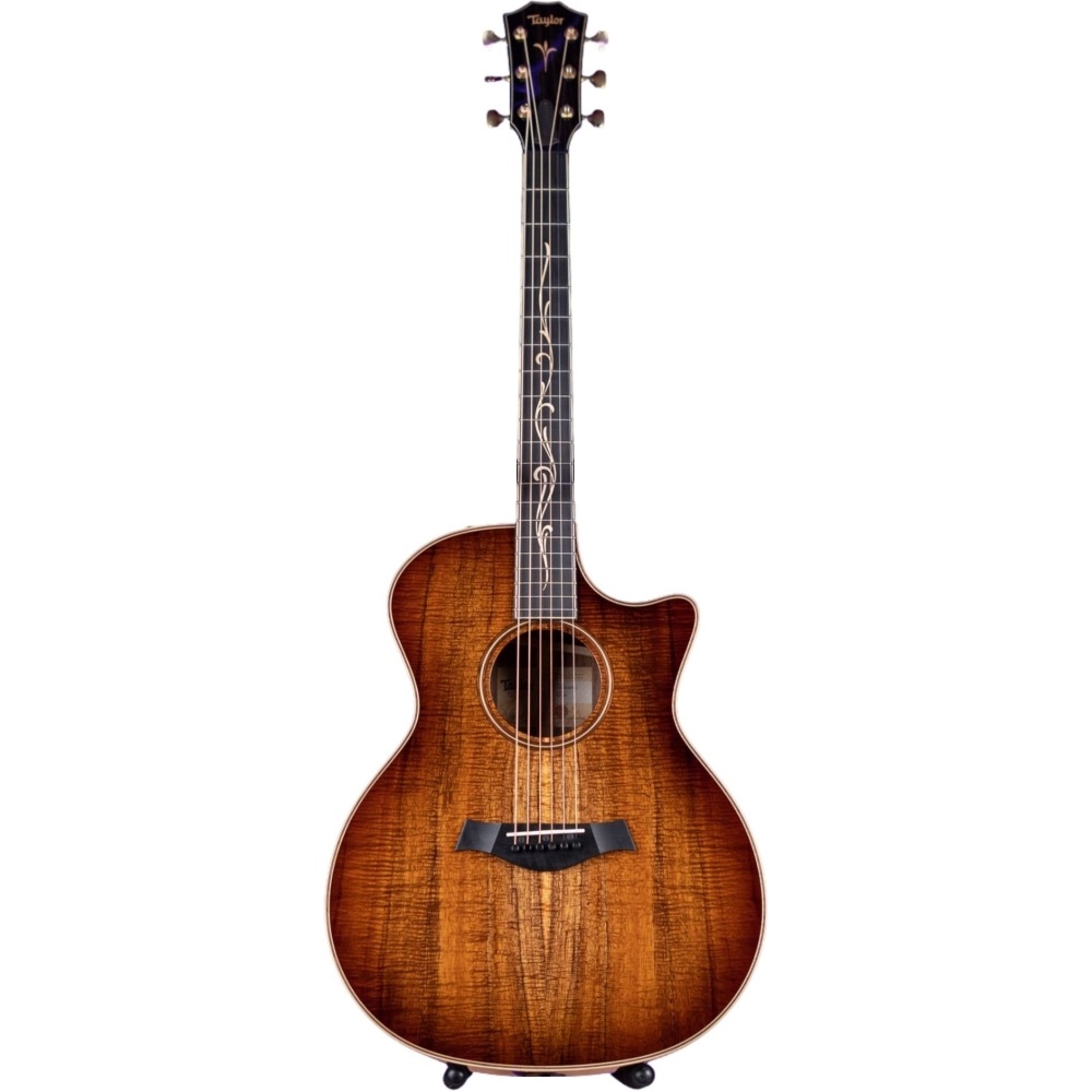 Taylor K24ce-AA Grand Auditorium Koa AA Grade Acoustic-Electric Guitar Cutaway V Class Bracing - Includes Taylor Hard Shell Case