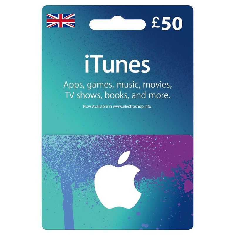 Apple iTunes Gift Card (UK) - GBP 50 (Digital Code) Apple iTunes Gift Card (UK) - GBP 50 (Digital Code)