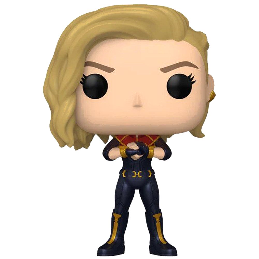 Funko Pop! Marvel The Marvels Captain Marvel 3.75-Inch Vinyl Figure - FU68288