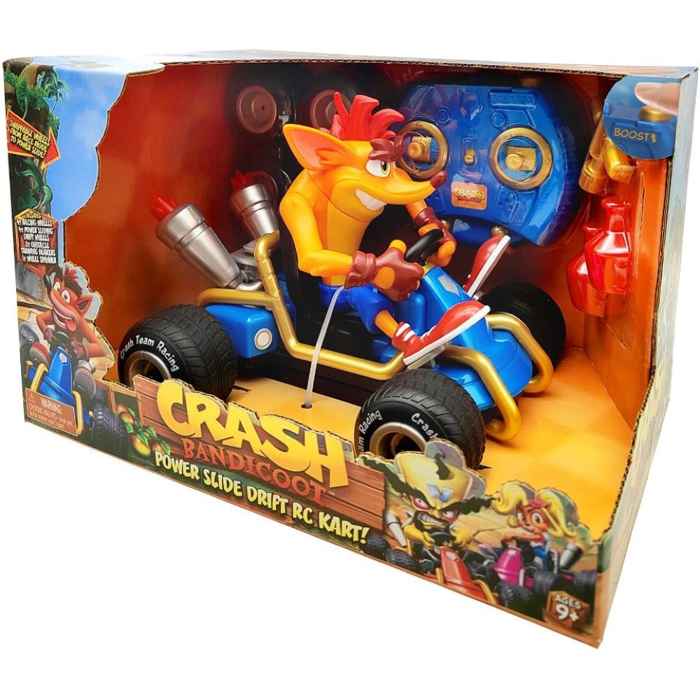 Headstart Crash Bandicoot Power Slide Drift Rc Kart