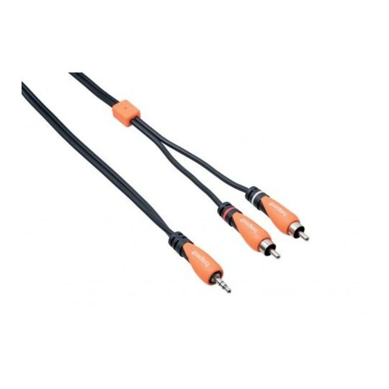 Bespeco SLYMSR300 3.5mm Jack to RCA Male 3M