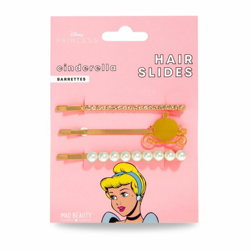 Mad Beauty Disney Pop Princess Hair Slides Cinderella