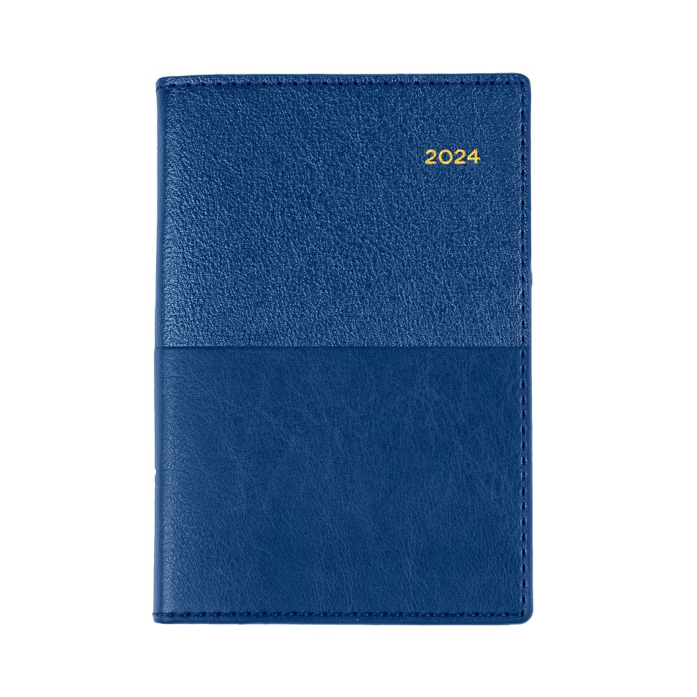 Collins Debden Valour Calendar Year 2024 Pocket Week-To-View Diary - Navy