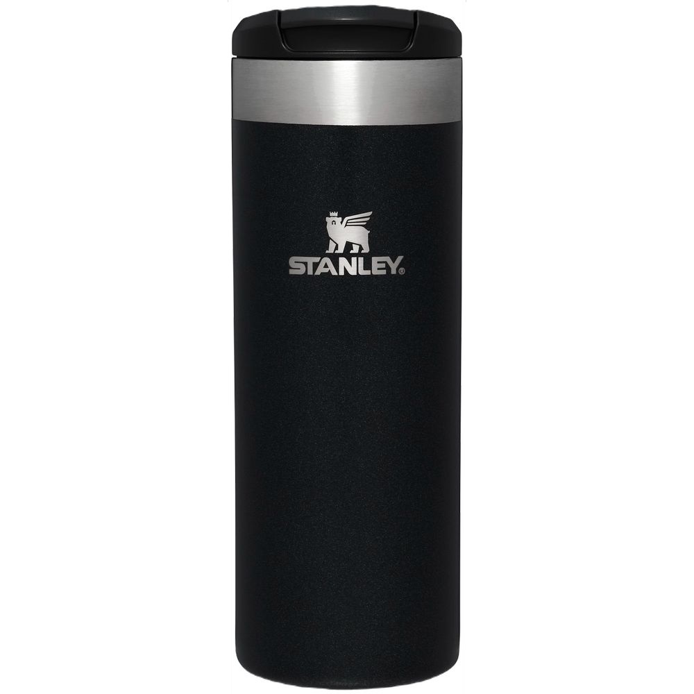 Stanley Aerolight Transit Stainless Steel Travel Mug 470ml - Black Metallic