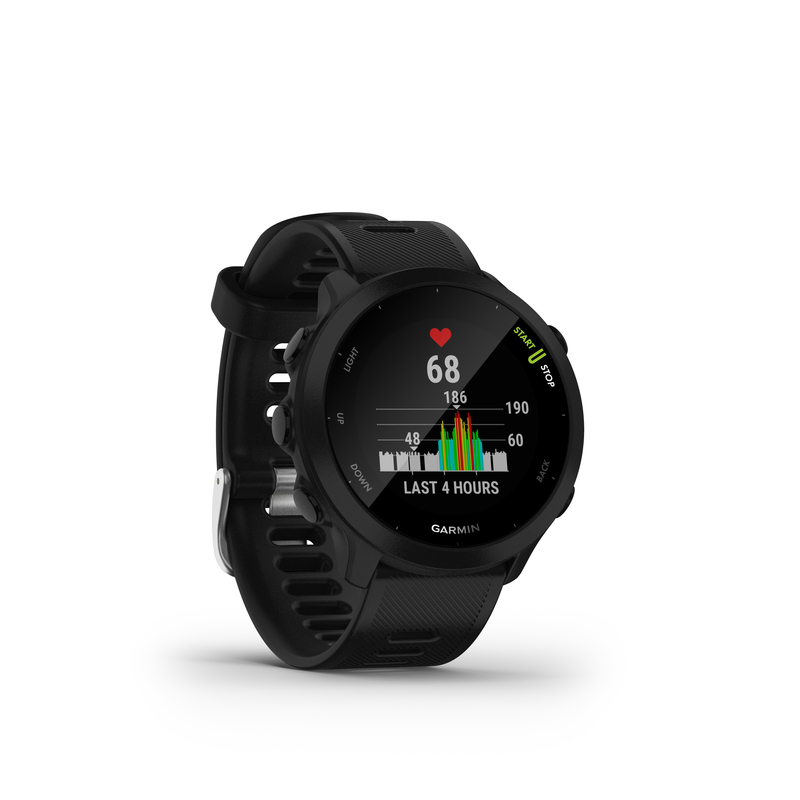 Garmin Forerunner 55 GPS Smartwatch Black