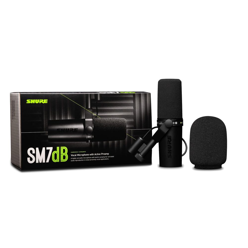 Shure SM7DB Active Dynamic Microphone