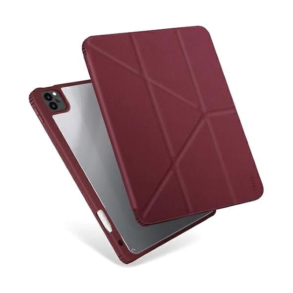 UNIQ Moven Case for New iPad 10.2 Antimicrobial Burgundy UNIQ Moven Case for New iPad 10.2 Antimicrobial Burgundy