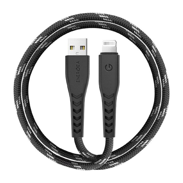Energea Nyloflex Tough Lightning Cable C89 MFI 3M Black Energea Nyloflex Tough Lightning Cable C89 MFI 3M Black