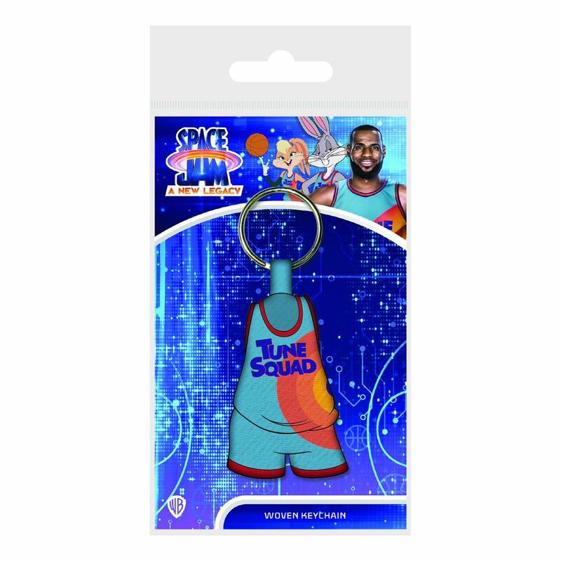 Warner Bros Space Jam 2 Tune Squad Uniform Wooden Keychain Warner Bros Space Jam 2 Tune Squad Uniform Wooden Keychain