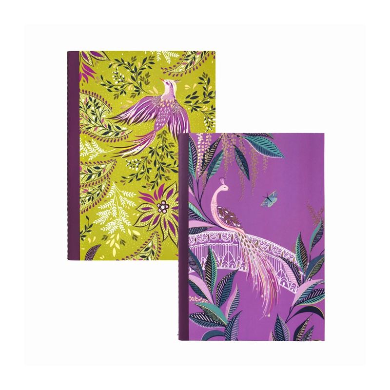 Sara Miller Haveli Garden A5 Notebooks (Set Of 2)