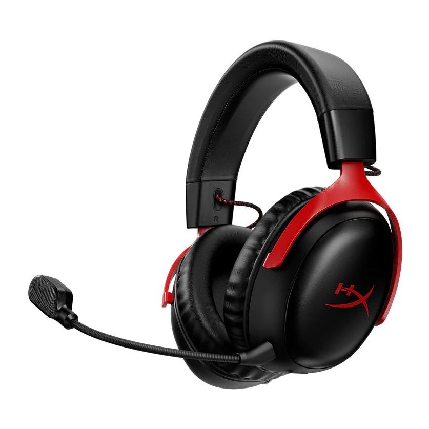 HyperX Cloud III Wireless Gaming Headset - Black/Red