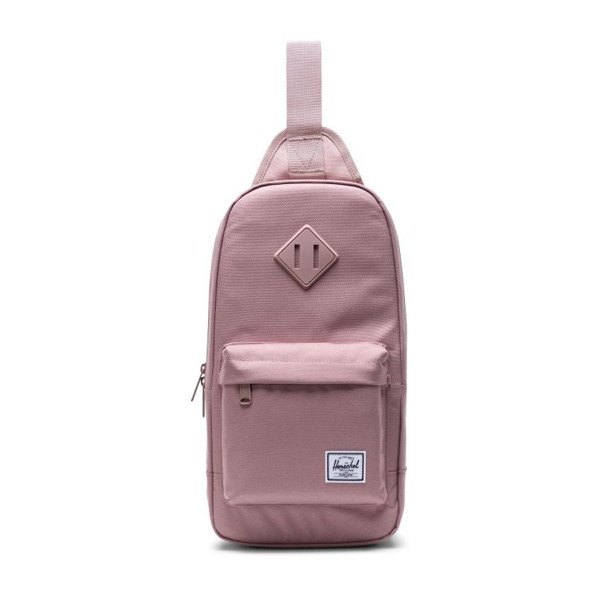 Herschel Heritage Shoulder Bag Crossbody Ash Rose