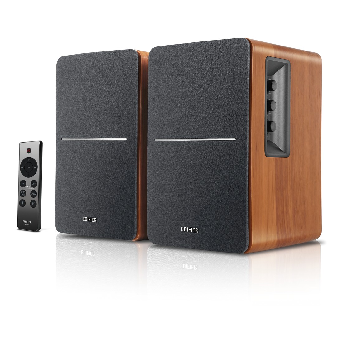 Edifier R1280D Brown Powerful Bookshelf Speakers