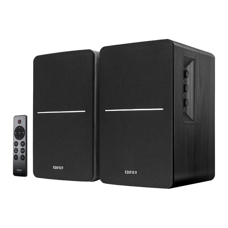 Edifier R1280D Black Powerful Bookshelf Speakers Edifier R1280D Black Powerful Bookshelf Speakers