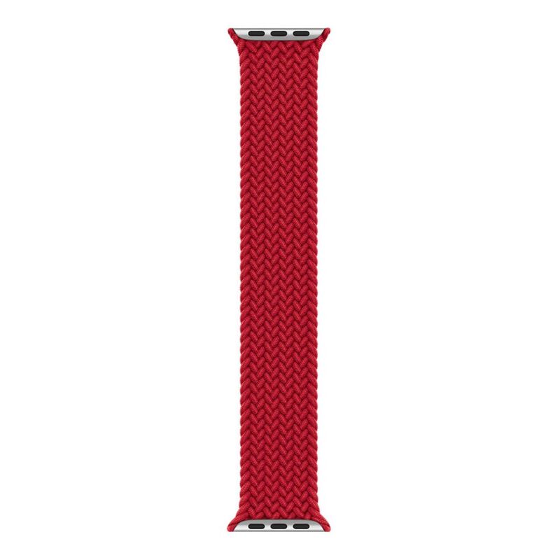 HYPHEN Oxnard Braided Apple Watch Band 38-40mm Small Red (Compatible with Apple Watch 38/40/41mm)