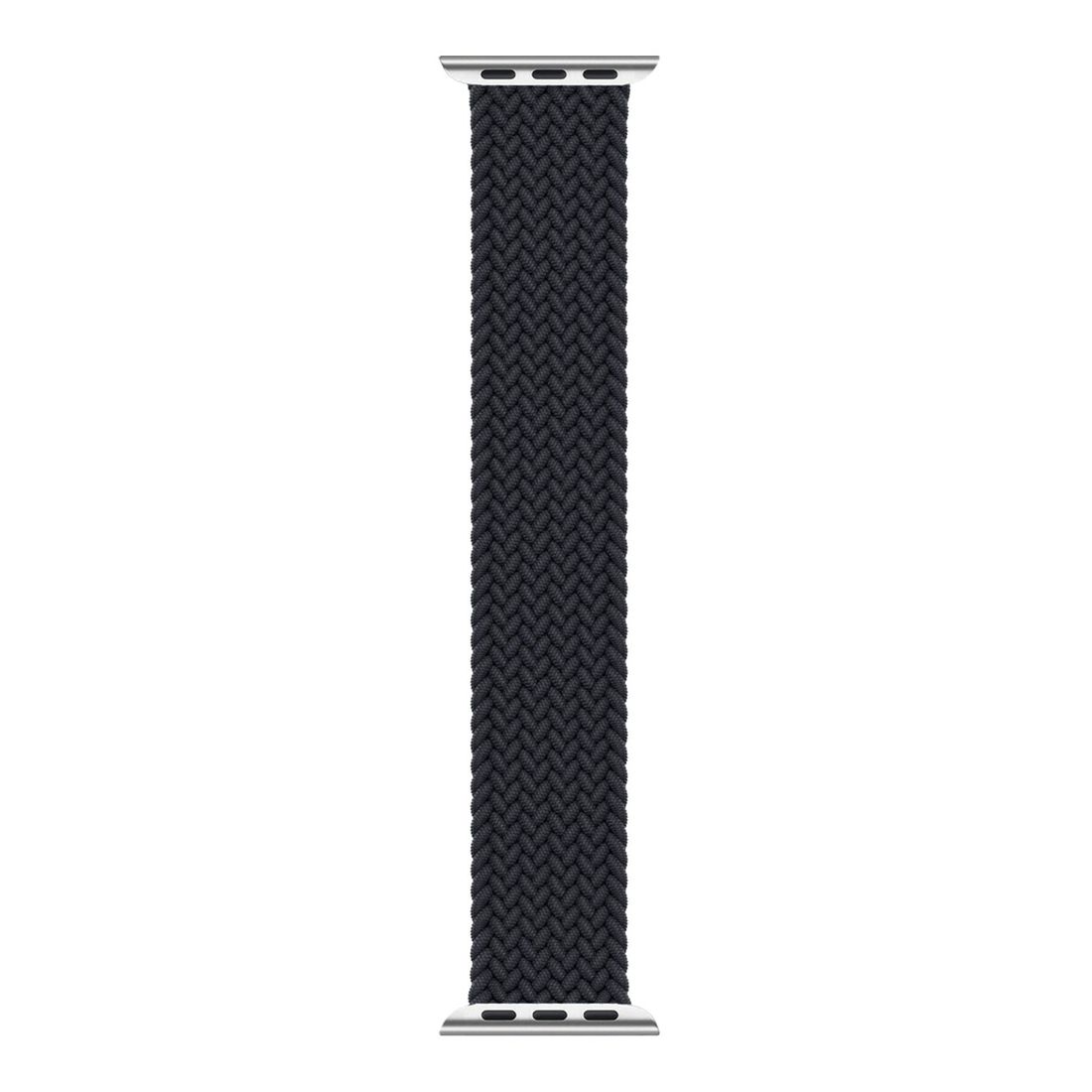 HYPHEN Oxnard Braided Apple Watch Band 38-40mm Medium Black (Compatible with Apple Watch 38/40/41mm)