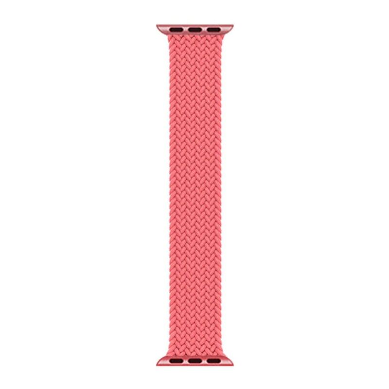 HYPHEN Oxnard Braided Apple Watch Band 42-44mm Large Pink (Compatible with Apple Watch 42/44/45mm)