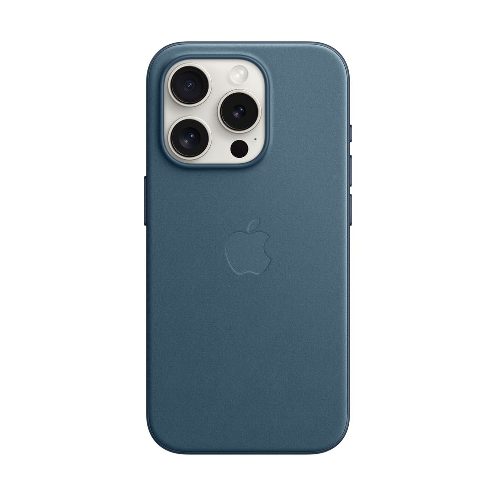 Apple iPhone 15 Pro FineWoven Case with MagSafe - Pacific Blue