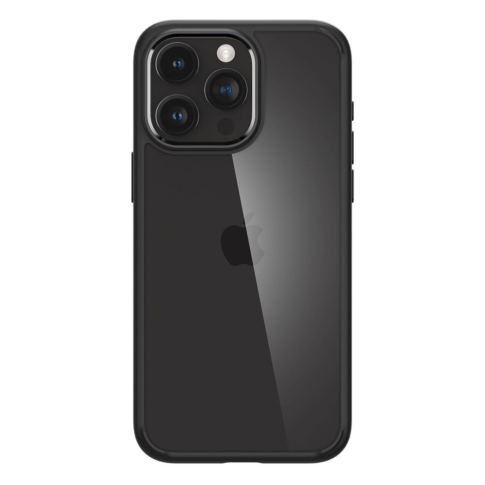 Spigen Crystal Hybrid Matte Case for iPhone 15 Pro Max - Black