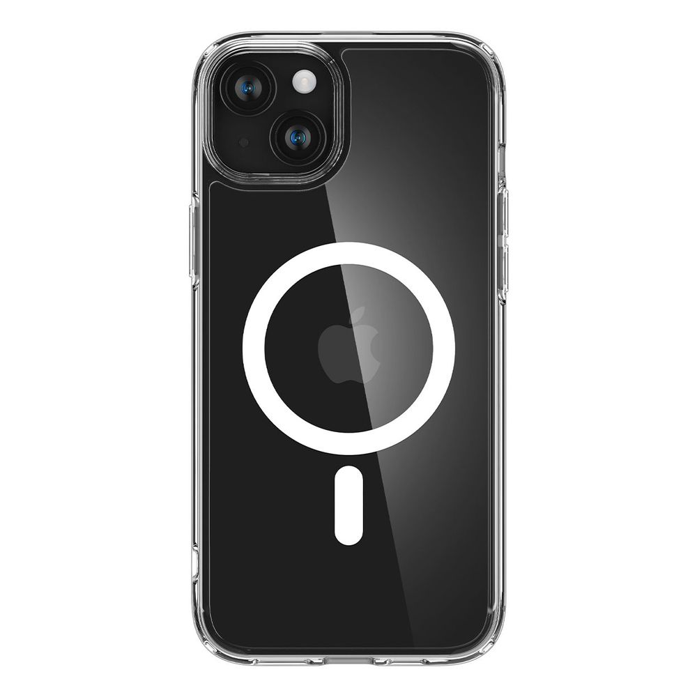 Spigen Crystal Hybrid Magfit Case for iPhone 15 - White