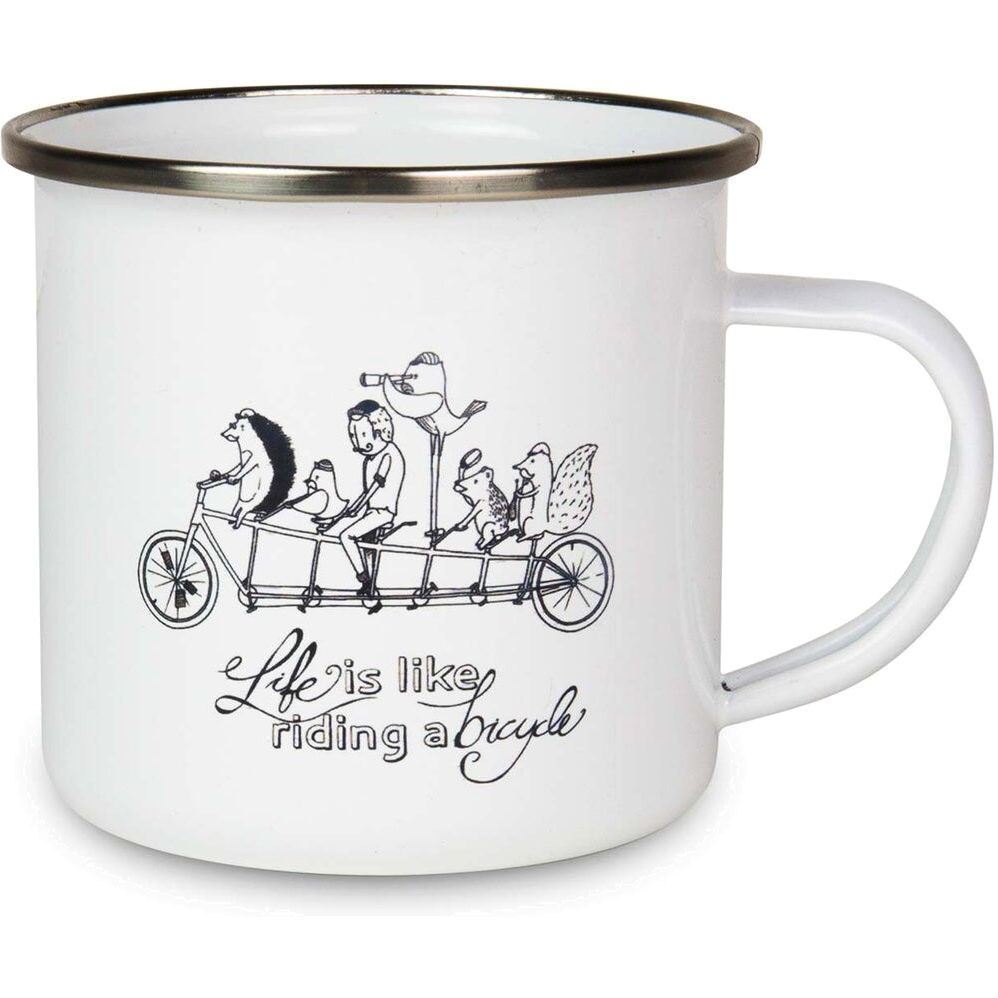 Schindelhauer X Zum Enamel Mug White