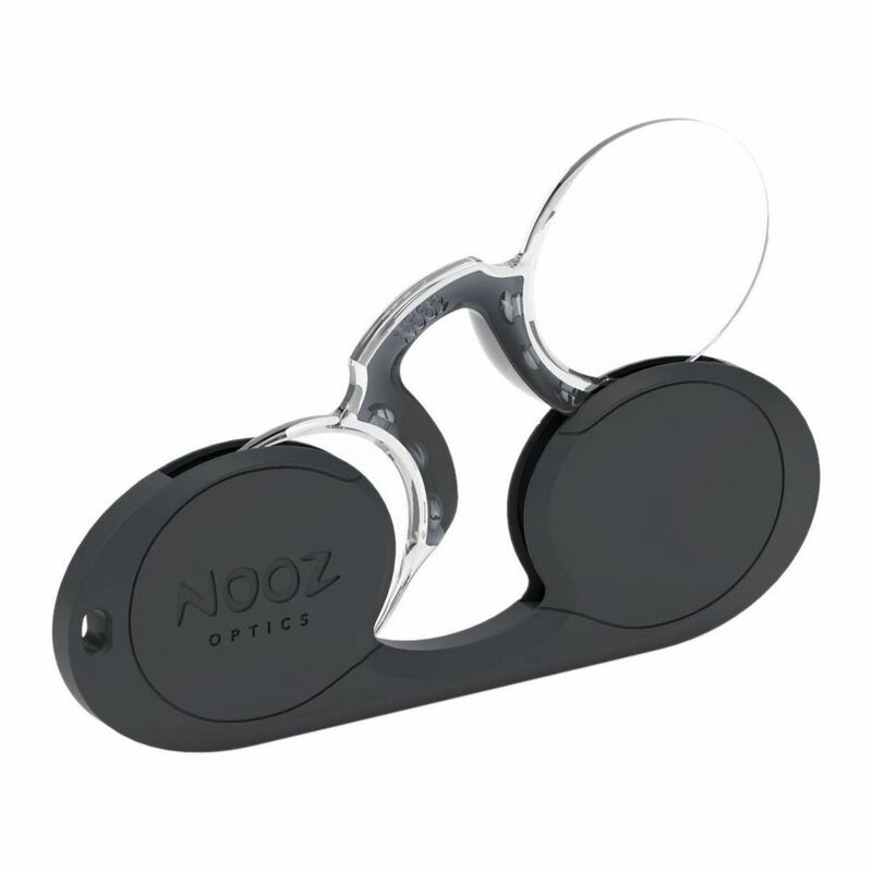 Nooz Oval Reading Glasses Black +(+1 Perscription)