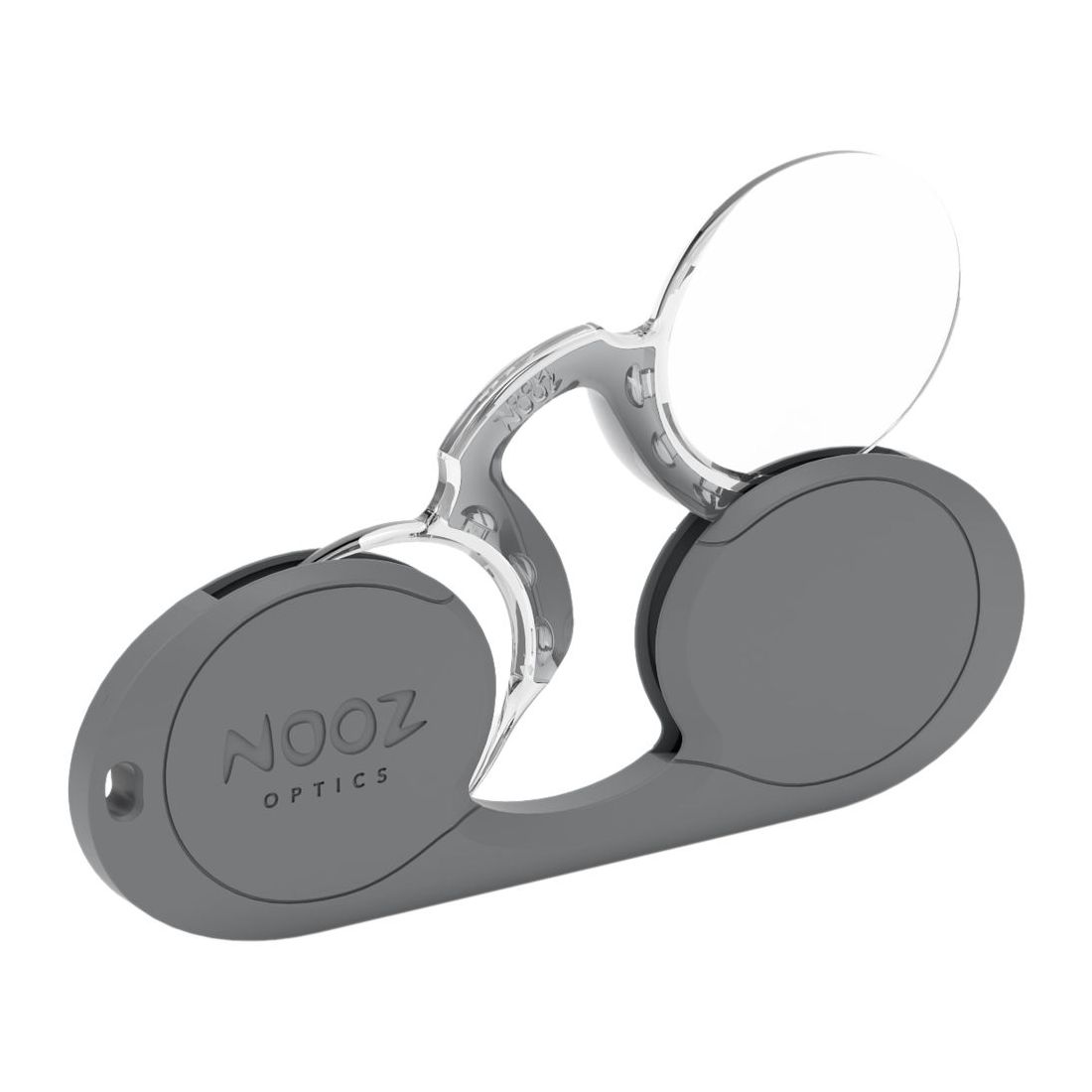 Nooz Oval Reading Glasses Grey +(+2 Perscription)